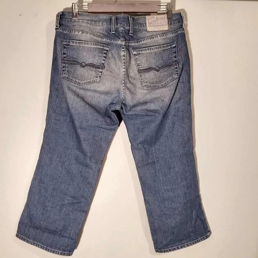 𝅺lucky Brand  Womens Capri Jeans 8/29 - Picture 5 of 8